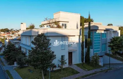 Casa com 4 dormitórios à venda, 376 m² por r$ 3.500.000,00 - são braz - curitiba/pr