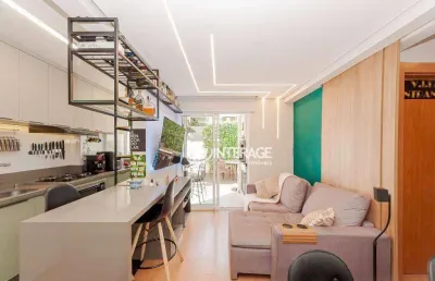 Apartamento garden com 2 dormitórios à venda, 90 m² por r$ 779.000,00 - ecoville - curitiba/pr