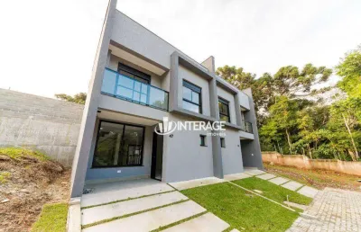 Sobrado com 3 dormitórios à venda, 129 m² por r$ 849.800,00 - santa cândida - curitiba/pr