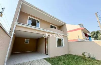 Sobrado com 3 quartos à venda, 131 m² por r$ 599.000 - abranches - curitiba/pr