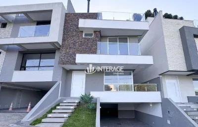Casa com 3 dormitórios à venda, 211 m² por r$ 1.250.000,00 - santa cândida - curitiba/pr