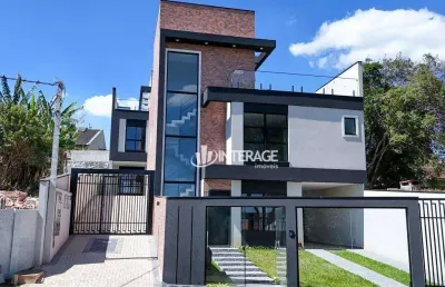 Sobrado com 3 quartos  à venda, 142 m² por r$ 1.150.000 - santa felicidade - curitiba/pr