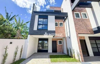 Sobrado com 3 quartos à venda, 169 m² por r$ 1.050.000 - santa felicidade - curitiba/pr