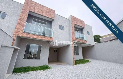Sobrado com 3 quartos à venda, 114 m² por r$ 599.000 - santo inácio - curitiba/pr