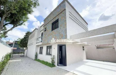 Sobrado com 3 dormitórios à venda, 133 m² por r$ 840.000,00 - são braz - curitiba/pr