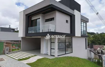 Casa com 3 quartos à venda, 293 m² por r$ 2.200.000 - santa felicidade - curitiba/pr