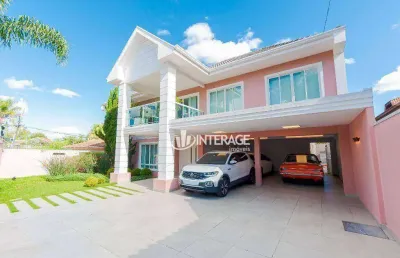 Casa com 4 dormitórios à venda, 544 m² por r$ 3.490.000,00 - santa felicidade - curitiba/pr