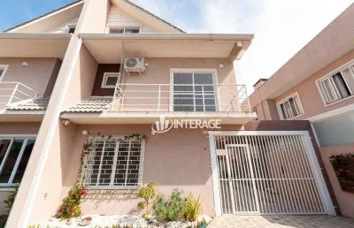 Sobrado triplex com 3 quartos à venda, 147 m² por r$ 799.000 - santa felicidade - curitiba/pr