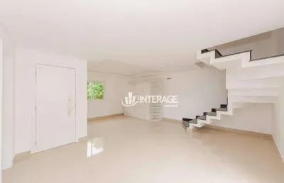 Sobrado com 3 dormitórios para alugar, 168 m² por r$ 5.921,15/mês - campo comprido - curitiba/pr