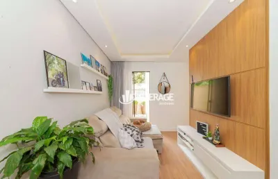 Apartamento garden com 2 quartos à venda, 44 m² por r$ 425.000 - santa felicidade - curitiba/pr