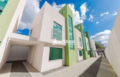 Sobrado com 2 dormitórios à venda, 82 m² por r$ 599.000,00 - santa felicidade - curitiba/pr