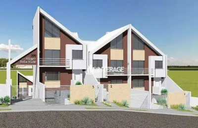 Sobrado com 3 dormitórios à venda, 214 m² por r$ 845.000,00 - pilarzinho - curitiba/pr