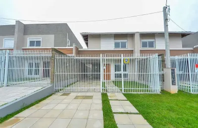 Casa em condomínio fechado com 4 quartos à venda na rua andré ferreira camargo, 882, xaxim, curitiba, 184 m2 por r$ 1.804.978