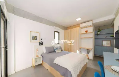 Studio com 1 quarto à venda, 22 m² por r$ 395.000 - bigorrilho - curitiba/pr