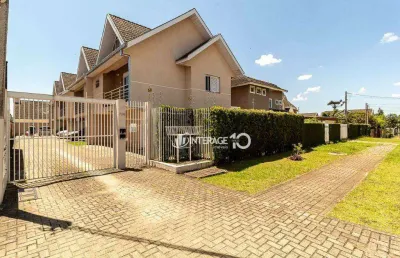 Sobrado com 3 dormitórios à venda, 145 m² por r$ 880.000,00 - santa felicidade - curitiba/pr