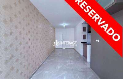 Apartamento com 2 dormitórios para alugar, 49 m² por r$ 2.352,00/mês - santa felicidade - curitiba/pr