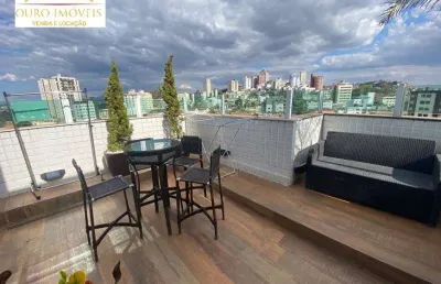 Cobertura a venda 4 suites , 6 banheiros, 6 vagas, 486m2, bairro ouro preto