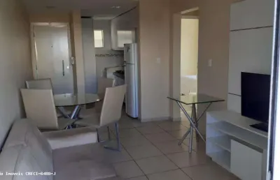 Apartamento para venda em natal, ponta negra, 2 dormitórios, 1 banheiro, 1 vaga
