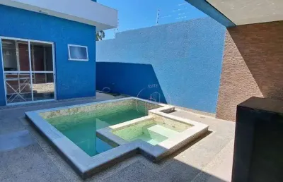 Casa térrea com piscina e 3 suítes no jardim morumby em taubaté sp