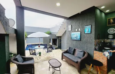 Casa térrea com arranjo de lazer completa no bosque da saude em taubaté sp