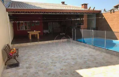 Sobrado em taubaté com 3 dormitórios sendo 1 suíte, piscina, espaço gourmet