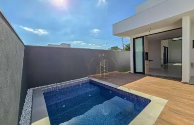 Oportunidade - casa térrea com piscina e 3 suites no condomínio ouroville em taubaté sp