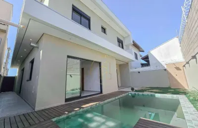 Oportunidade - sobrado com 4 suites e piscina no condominio pinheiros de tremembé