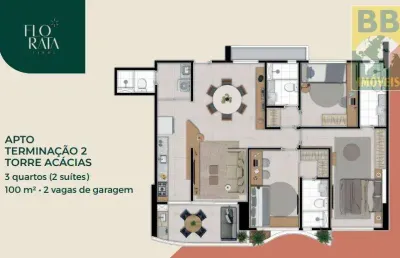 Apartamento para venda em natal, tirol, 4 dormitórios, 4 suítes, 5 banheiros, 3 vagas
