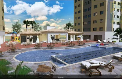 Apartamento para venda em parnamirim, rosa dos ventos, 3 dormitórios, 1 suíte, 2 banheiros, 1 vaga