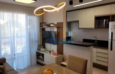 Apartamento com 2 dormitórios à venda, 50 m² por r$ 390.000,00 - ataíde - vila velha/es