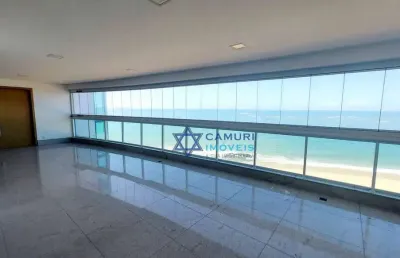 Frente mar 4  suítes à venda, 240 m² por r$ 4.769.840 - praia de itapoã - vila velha/es