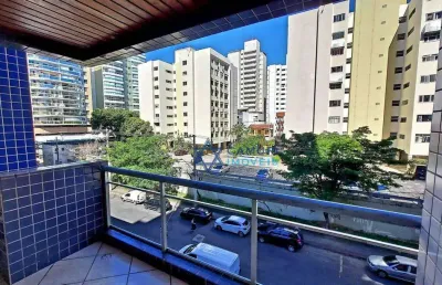 Apartamento com 4 dormitórios à venda, 210 m² por r$ 1.350.000,00 - praia da costa - vila velha/es