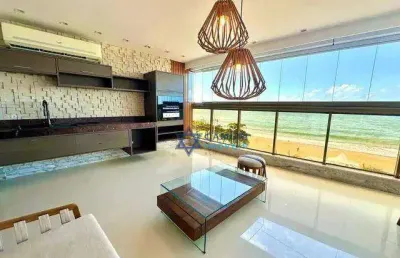 Apartamento à venda, 201 m² por r$ 5.500.000,00 - praia de itaparica - vila velha/es