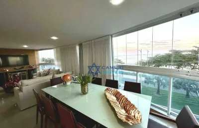 Frente mar  4 suítes à venda, 251 m² por r$ 3.500.000 - praia de itaparica - vila velha/es