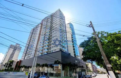 Apartamento com 1 dormitório à venda, 41 m² por r$ 550.000,00 - itapuã - vila velha/es