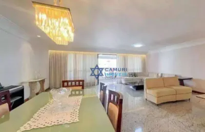 Apartamento com 4 dormitórios à venda, 330 m² por r$ 2.650.000,00 - praia da costa - vila velha/es