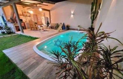 Casa com 3 dormitórios à venda, 120 m² por r$ 980.000,00 - araçás - vila velha/es