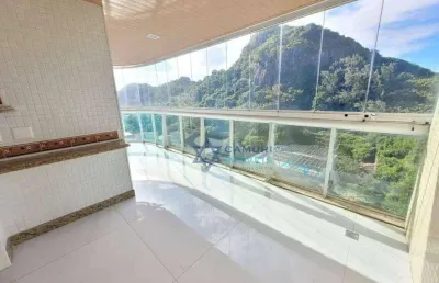 Apartamento com 4 dormitórios à venda, 213 m² na  praia da costa - vila velha/es