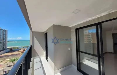 Apartamento com 3 dormitórios à venda, 78 m² na praia de itaparica - vila velha/es