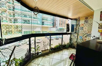 Apartamento com 3 dormitórios à venda, 120 m² por r$ 1.000.000,00 - praia de itaparica - vila velha/es