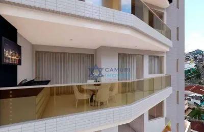 Apartamento com 2 dormitórios sendo um suíte à venda, 82 m² na - praia de itaparica - vila velha/es