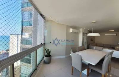 Lindo apartamento à venda 4 quartos-1 suíte- linda vista mar  150 m² - praia da costa - vila velha/es