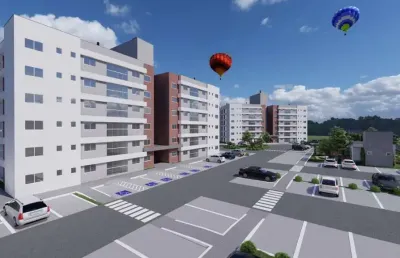 Apartamento para venda em torres, parque do balonismo, 2 dormitórios, 1 suíte, 2 banheiros, 1 vaga