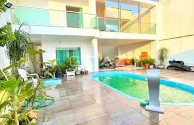 Casa duplex residencial para venda em rua pública, cruzeiro, feira de santana, 4 quartos, 1 suíte, 2 salas, 3 banheiros, 4 vagas, piscina, 300m² área