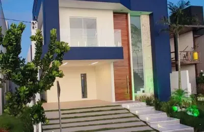 Casa duplex residencial para venda no condomínio terras alphaville, centro, camaçari,  4 suítes, 1 sala, 4 banheiros, 4 vagas, 280m² área total.