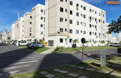 Apartamento residencial para venda no condomínio costa do descobrimento, catu de abrantes, camaçari, 2 quartos, 1 sala, 1 banheiro, 1 vaga, 40m² área