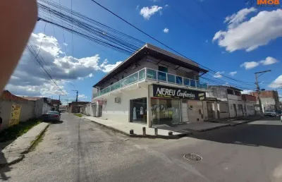 Casa comercial e residencial para venda em rua pública, campo limpo, feira de santana, 2 lojas, 3 quartos, 2 suítes, 2 salas, 3 banheiros, 2 vagas