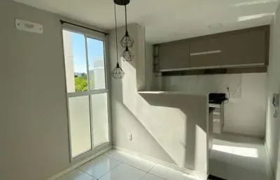 Apartamento residencial para venda no condomínio solar de maiorca, alphaville (abrantes), camaçari, 2 quartos, 1 sala, 1 banheiro, 1 vaga, 48m² área