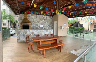 Apartamento residencial para locação no condomínio solar ville, pedra do descanso, feira de santana 2 dormitórios, 1 sala, 1 banheiro, 2 vagas 44,00 m