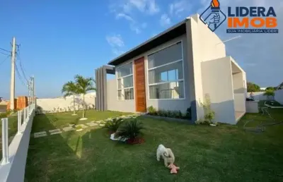 Casa residencial para venda no condomínio jacuípe country, barra do jacuípe, camaçari, 3 suítes, 2 salas, 4 banheiros, 5 vagas, 750m² área total.